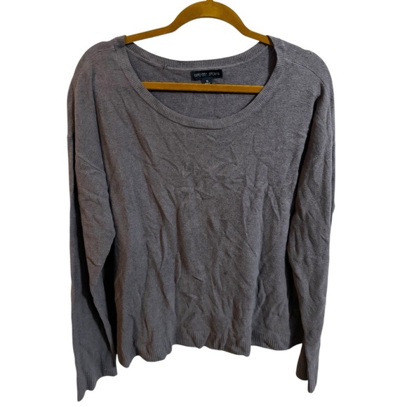 Barefoot Dreams Navy Long Sleeve Sweater - Picture 1 of 5